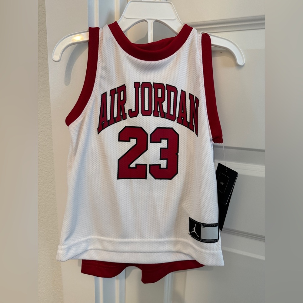 Michael Jordan 2T Toddler basketball Jersey and shorts